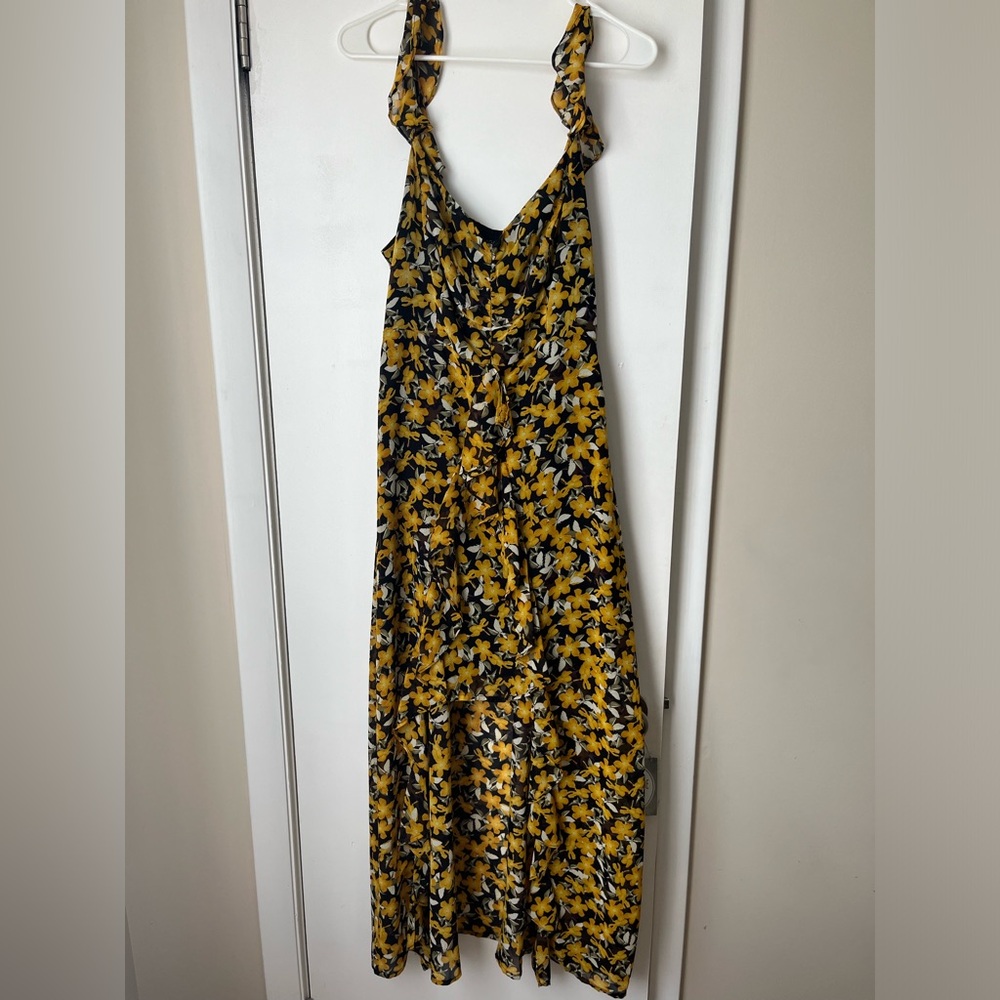 Hi-lo maxi dress
